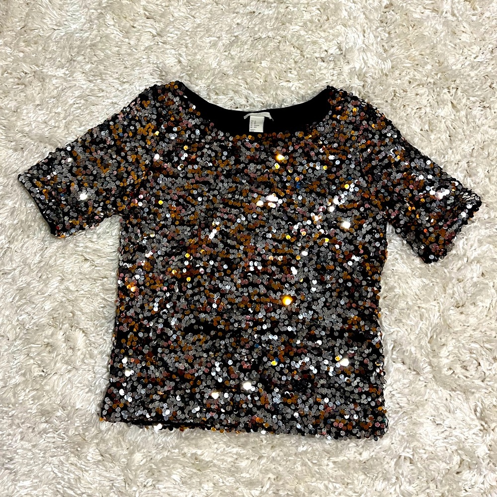 Sequin shirt